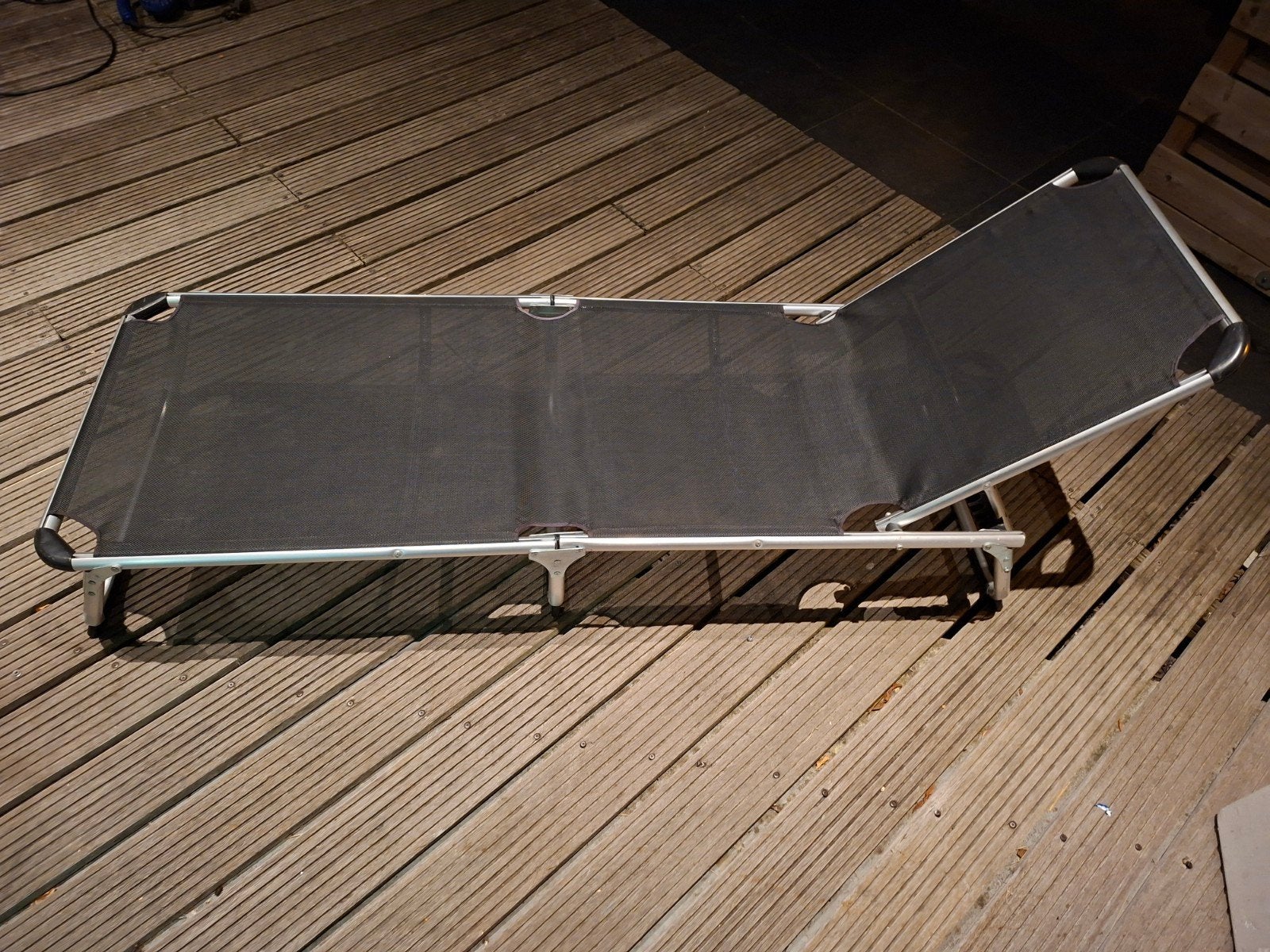 Lichtgewicht aluminium strandstretcher - Opvouwbaar, Ophalen, Gebruikt, Overige