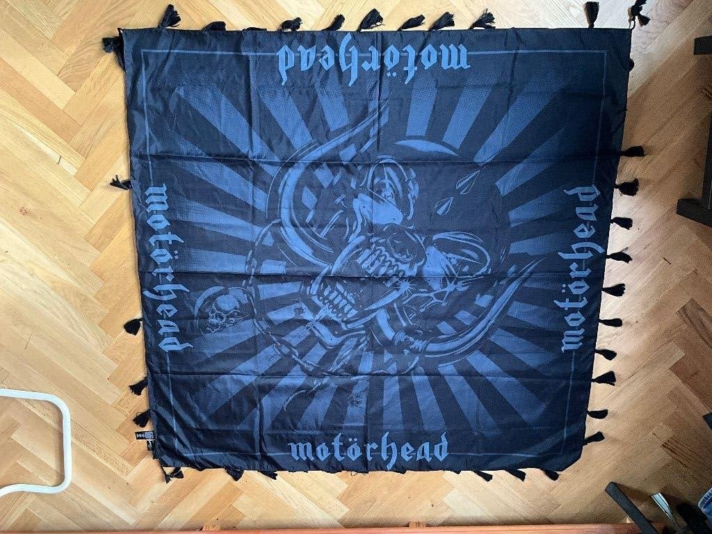 Doek Motorhead ca 1.40 x 1,40 cm nieuw zie foto,s, Nieuw, Ophalen of Verzenden, Emmen, Doek Motorhead ca 1.40 x 1,40 cm nieuw zie foto,s