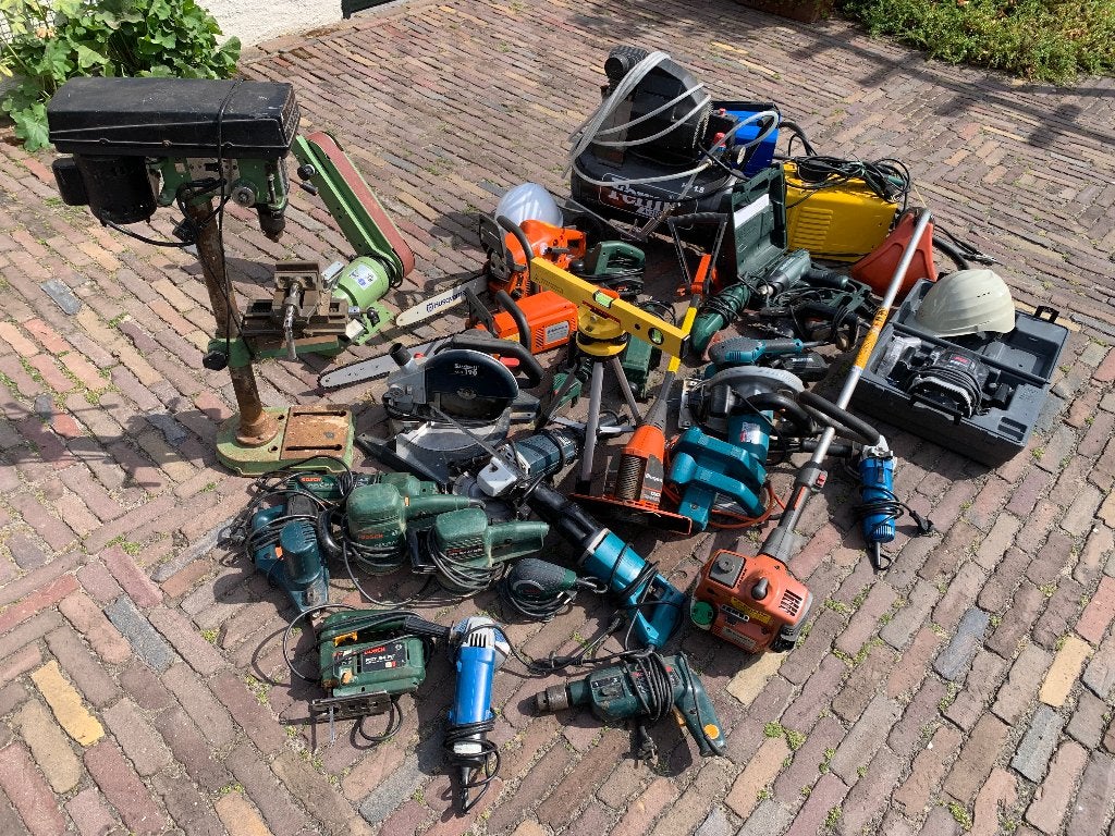 Gereedschap, Ophalen, Gebruikt