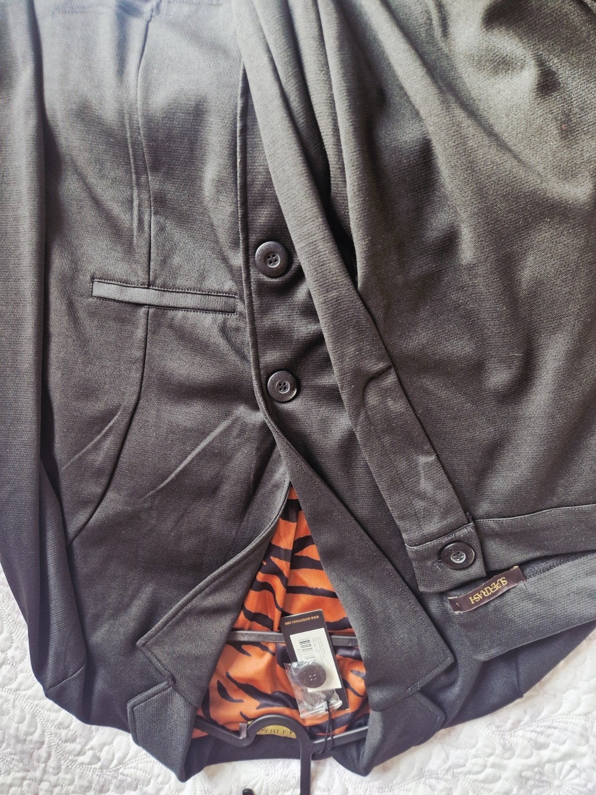 Supertrash 2-delig Colbert en Pantalon, Kleding | Dames, Kostuum of Pak, Supertrash, Zwart, Ophalen of Verzenden