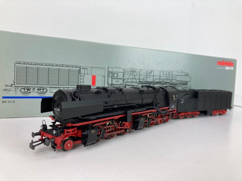 Märklin 37021 - DRG BR 53K - Lange Stoomlocomotief, Wisselstroom, Locomotief, -, -