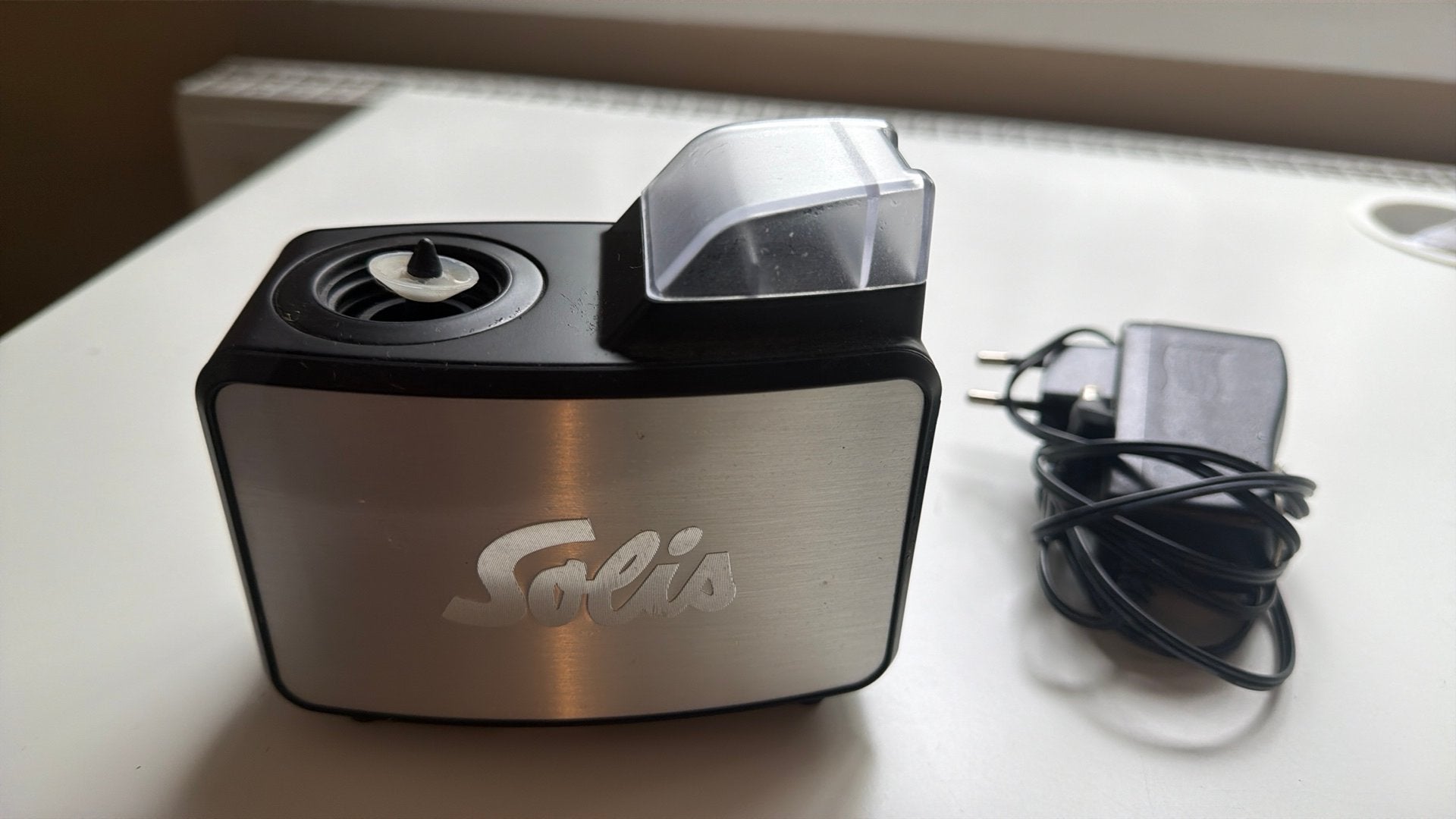 Solis ultrasonic luchtbevochtiger, Ophalen of Verzenden, Zo goed als nieuw, Luchtbevochtiger
