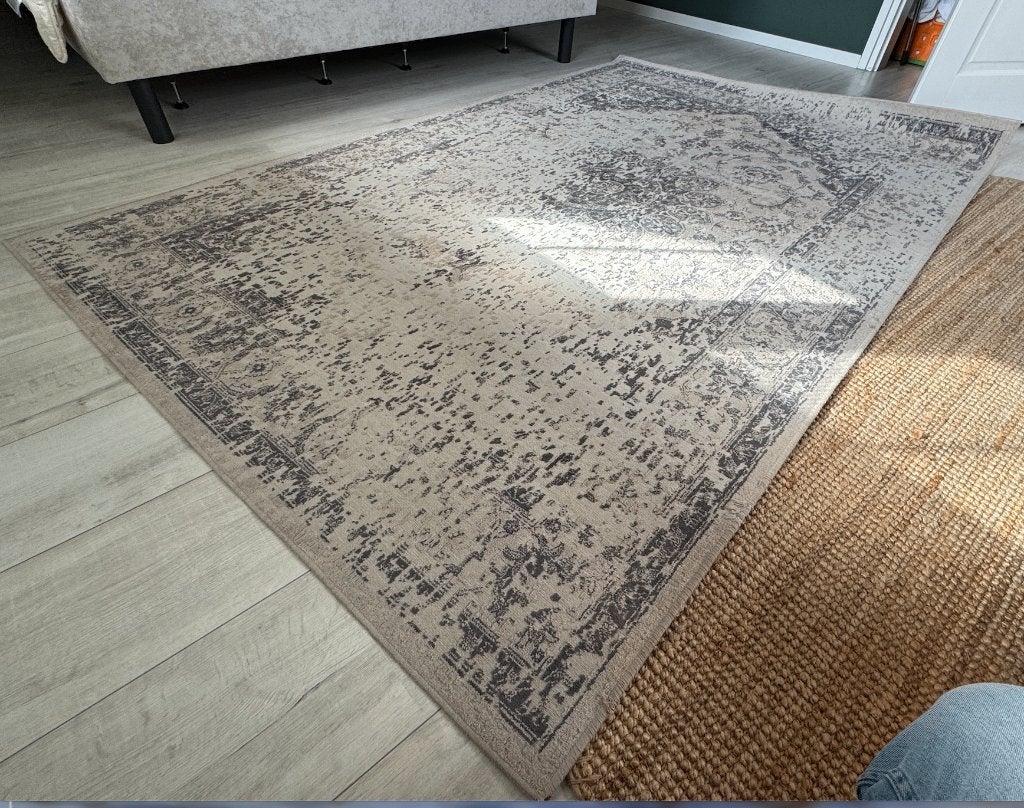 Laagpolig / vlak vloerkleed 160 x 240 cm, Huis en Inrichting, Stoffering | Tapijten en Kleden, Ophalen, 150 tot 200 cm, 200 cm of meer