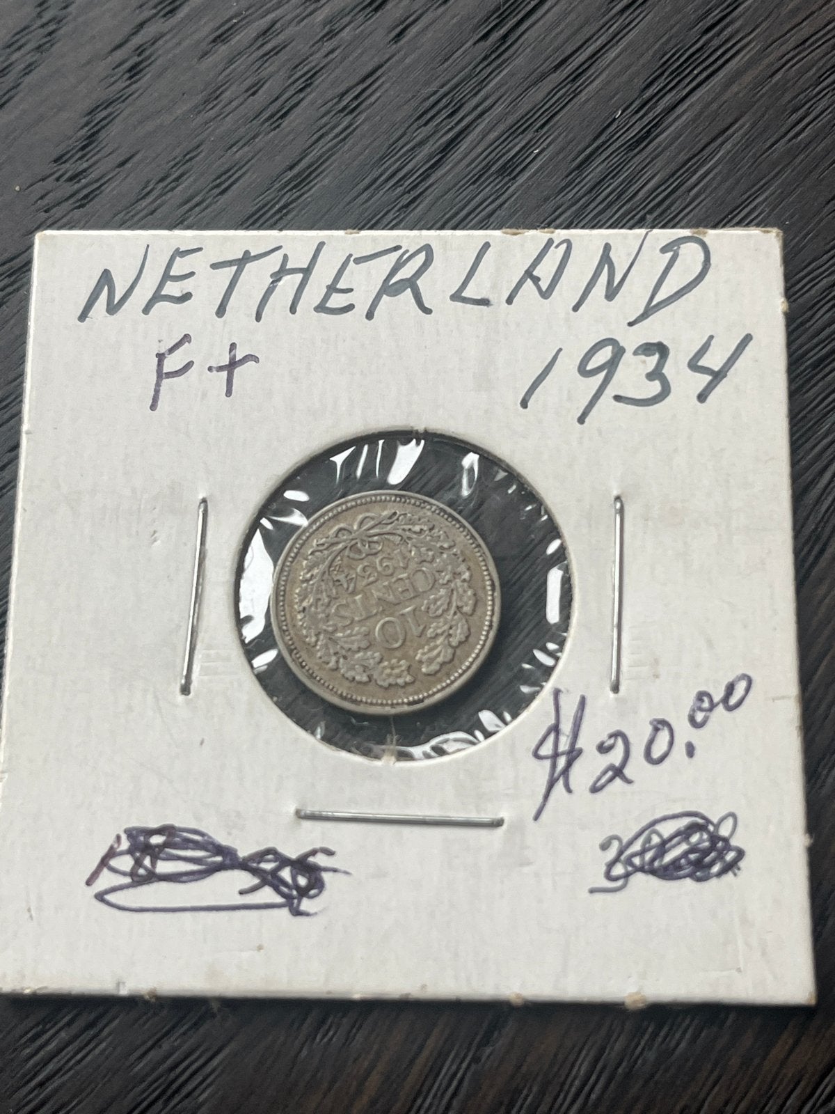 Nederland 10 Cent 1934 Koningin Wilhelmina Zilveren Munt, Zilver, Koningin Wilhelmina, Losse munt, Overige waardes
