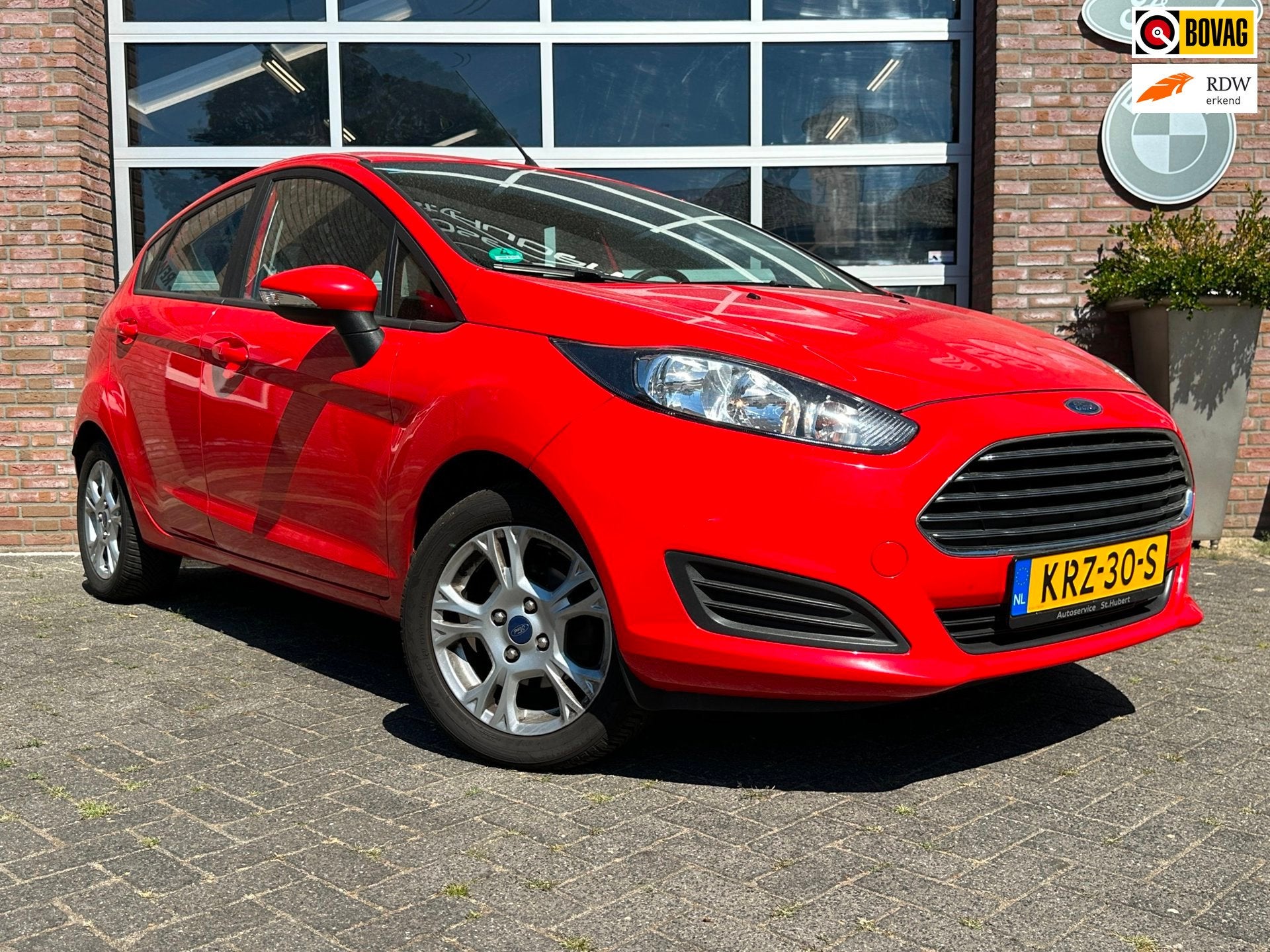 Ford FIESTA 1.25 Titanium. Airco. stoel en voorruit verwarmi, Voorwielaandrijving, Euro 5, Stof, 82 pk