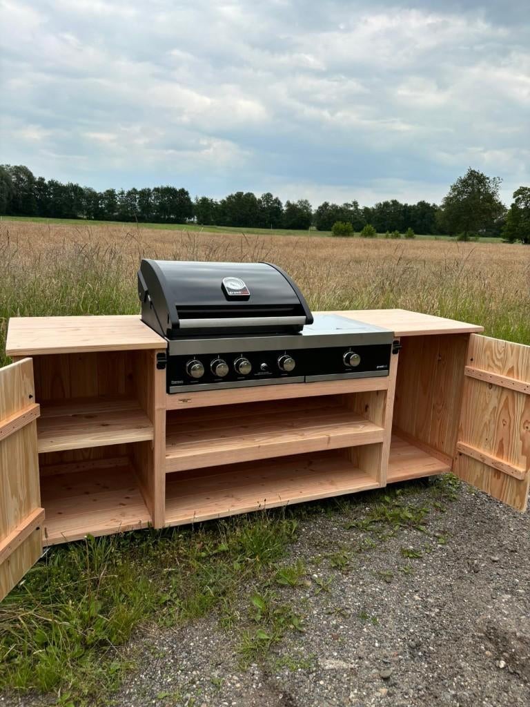Buitenkeuken inclusief Grandhall G3 +, Tuin en Terras, Buitenkeukens, Ophalen of Verzenden, Gas
