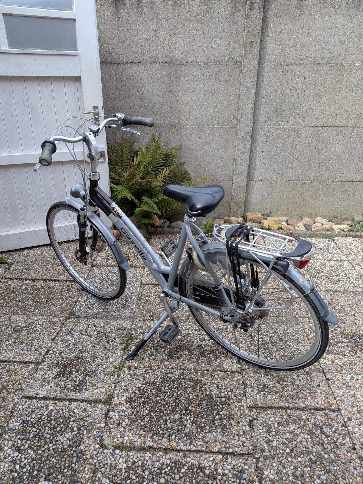 Gazelle Laguna damesfiets - Goede staat, Ophalen, Gebruikt, Velgrem, Versnellingen