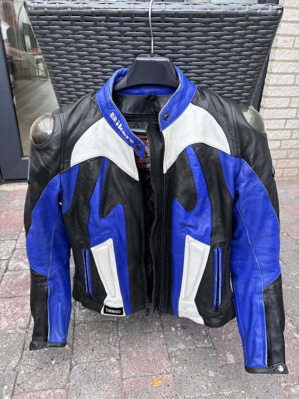 Bikers Club Dames Motorpak Echt Leer Maat 40, Ophalen of Verzenden, Gedragen