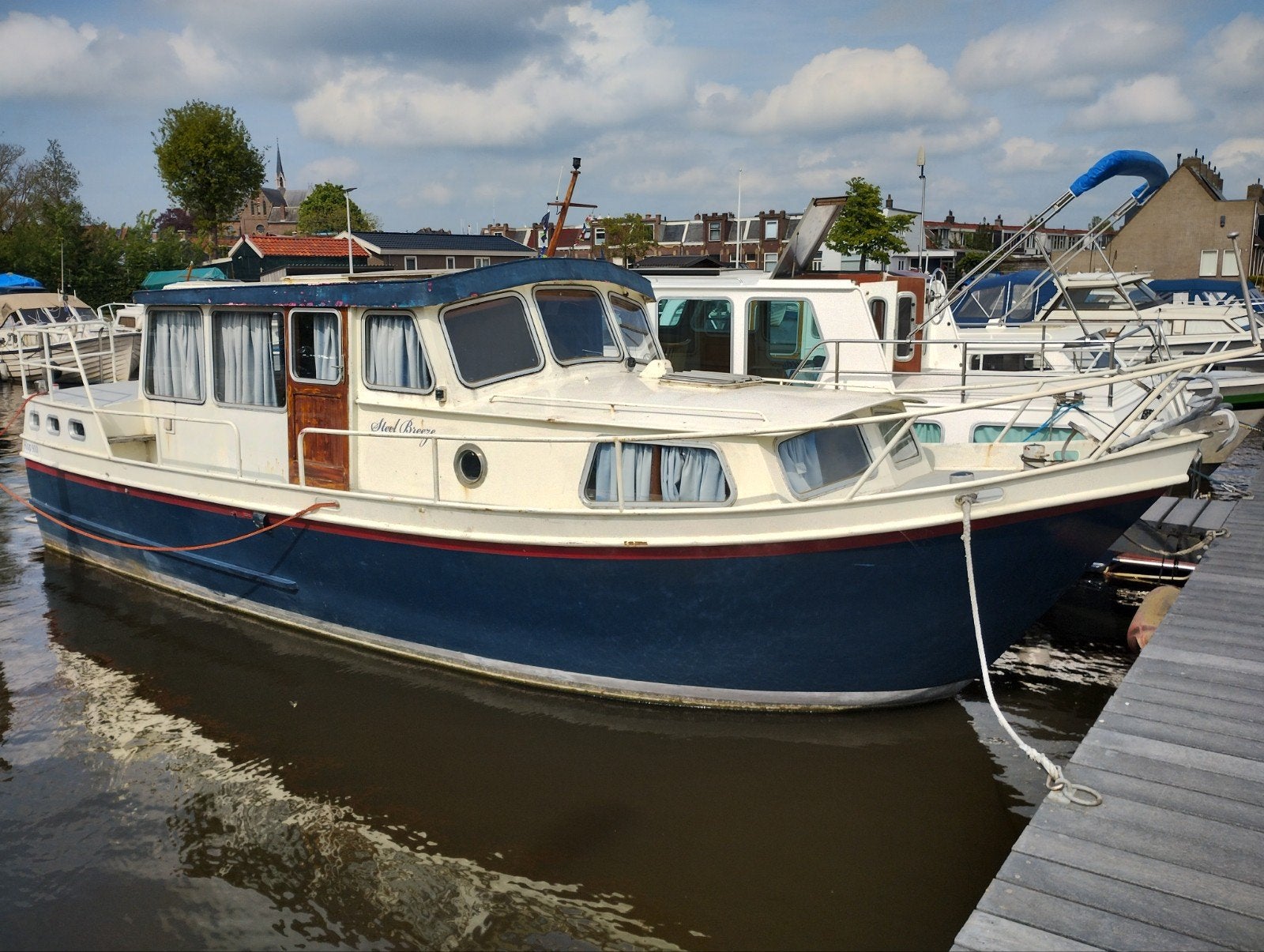 Klop kruiser 900 opknapper, Staal, 9 m, Gebruikt, Binnenboordmotor