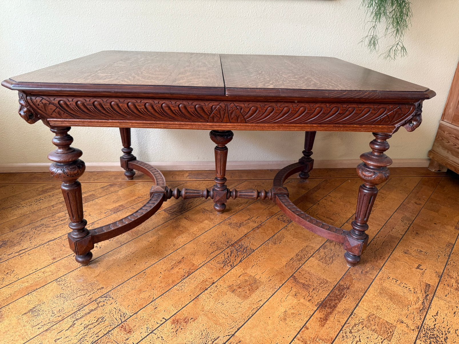 Mechelse tafel met 6 stoelen, Antiek en Kunst, Ophalen