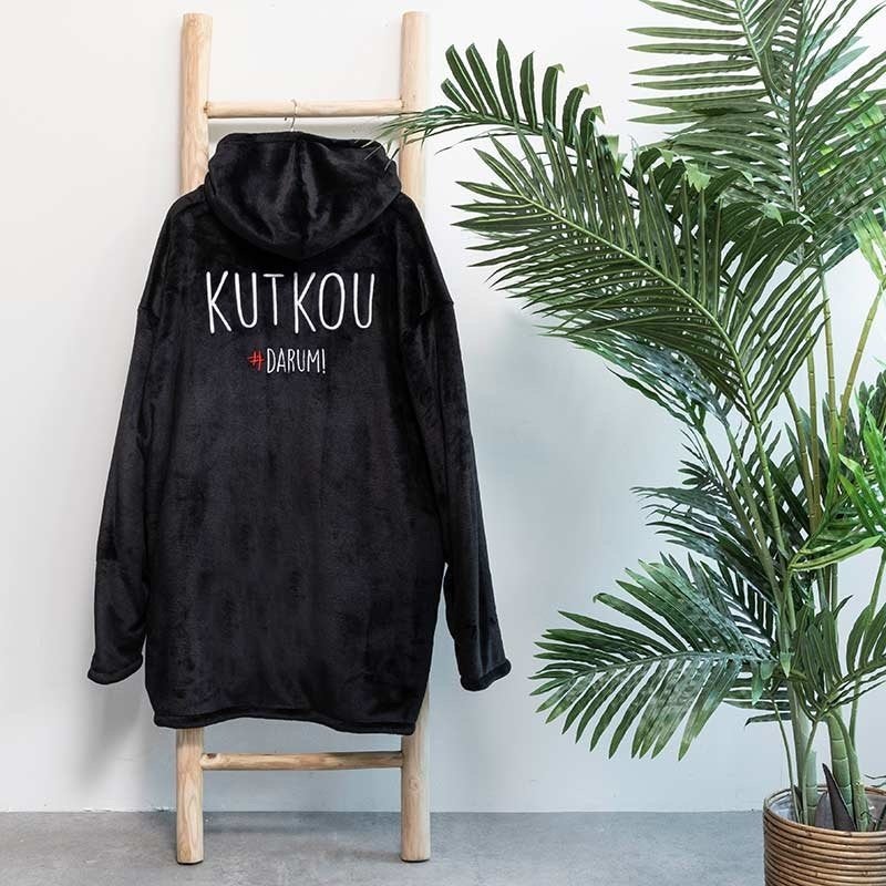 #darum! Kutkou knuffeltrui trui hoodie pyjama geen onesie, Ophalen of Verzenden, Gedragen, Overige maten