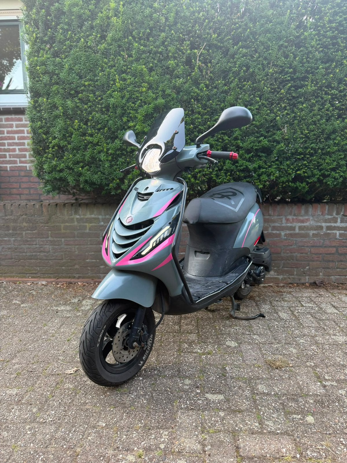 Piaggio Zip 2014 4T2V Brom, Fietsen en Brommers, Scooters | Piaggio, Ophalen, Gebruikt, Maximaal 45 km/u, Zip