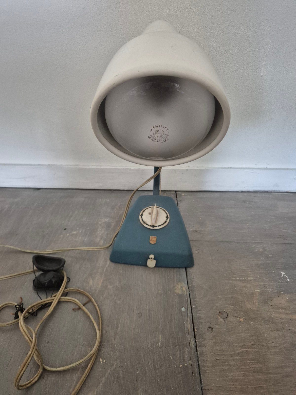 Philips KL2851 UV-lamp uit de jaren '60 - Vintage design, Ophalen of Verzenden
