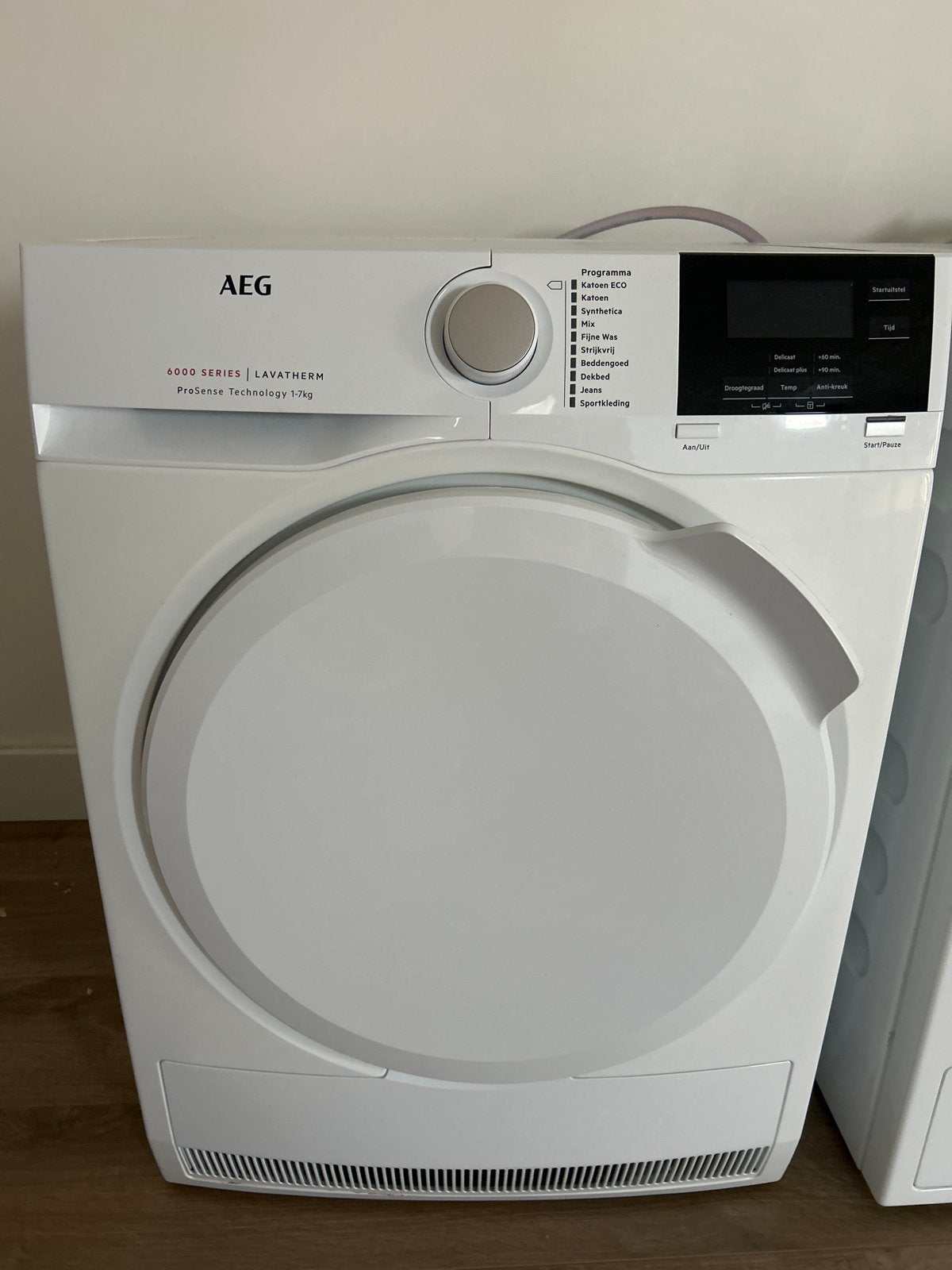 AEG 6000 Series Lavatherm ProSense Droogtrommel Goede staat, Witgoed en Apparatuur, Wasdrogers, Ophalen, 6 tot 8 kg, Zo goed als nieuw