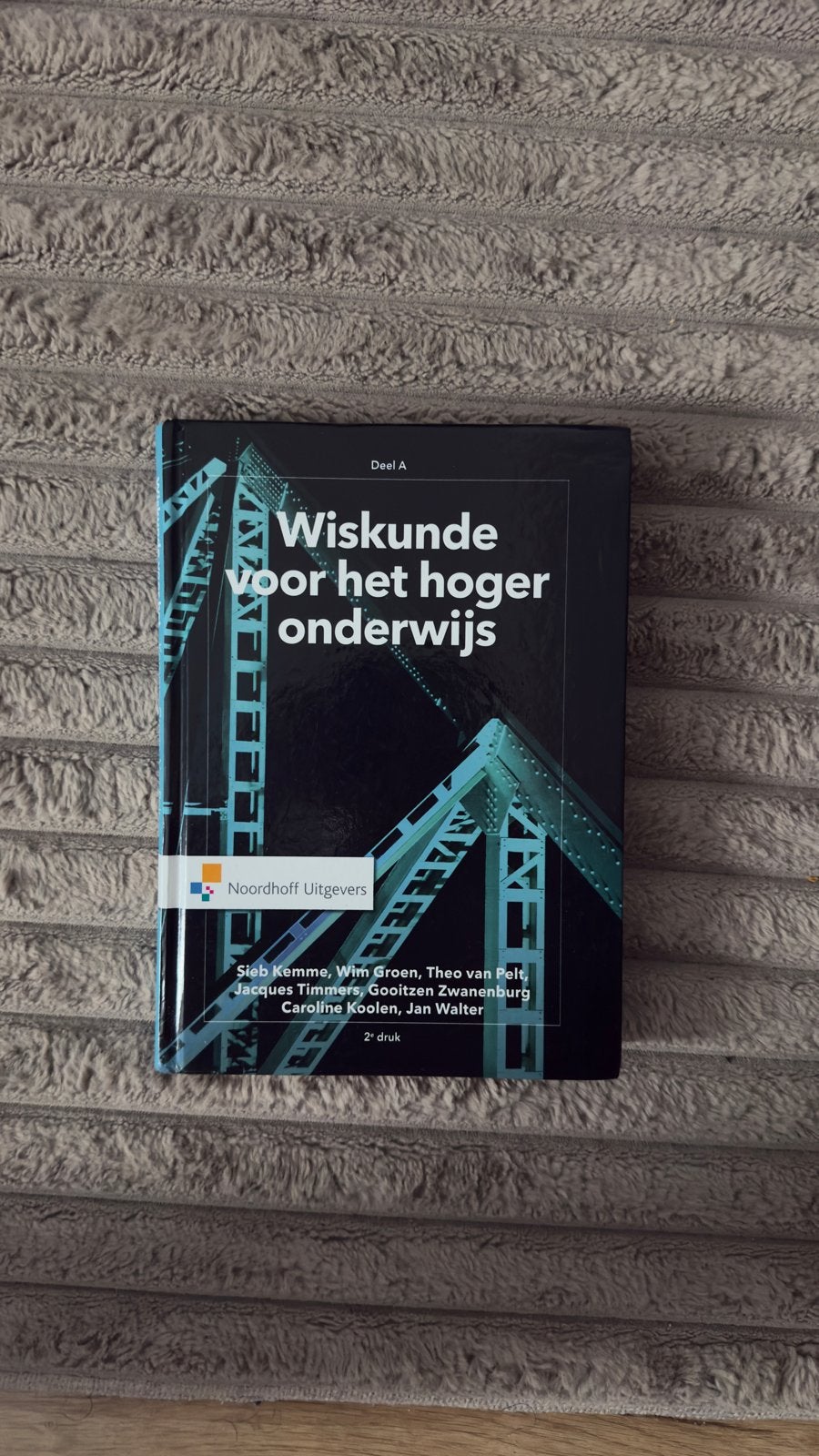 Wiskunde voor het hoger onderwijs - Deel A (2e druk), Boeken, Studieboeken en Cursussen, Ophalen of Verzenden, Beta, Zo goed als nieuw