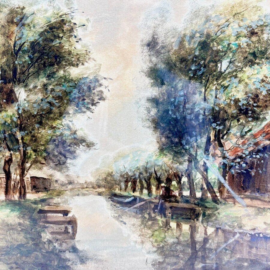 Adriaan (Christiaan Willem) Terhell (1863-1949) - knotwilgen