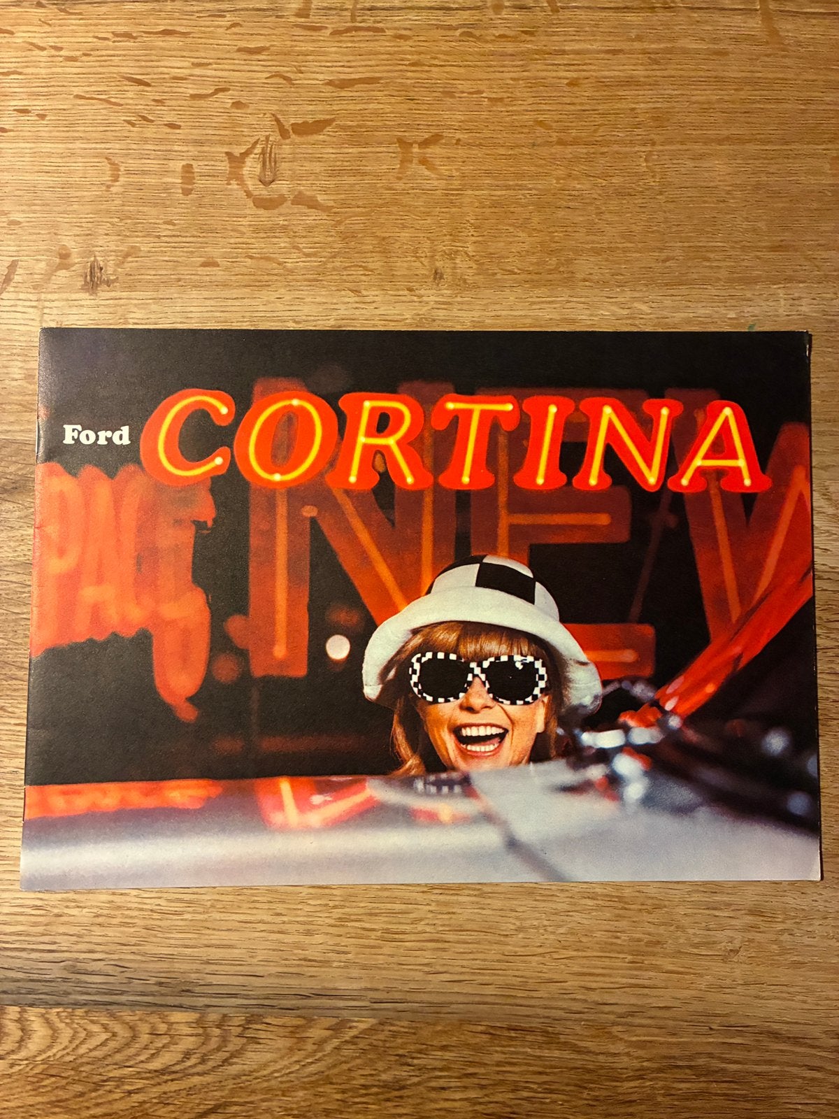 Ford Cortina brochure, Verzenden, Zo goed als nieuw, Ford