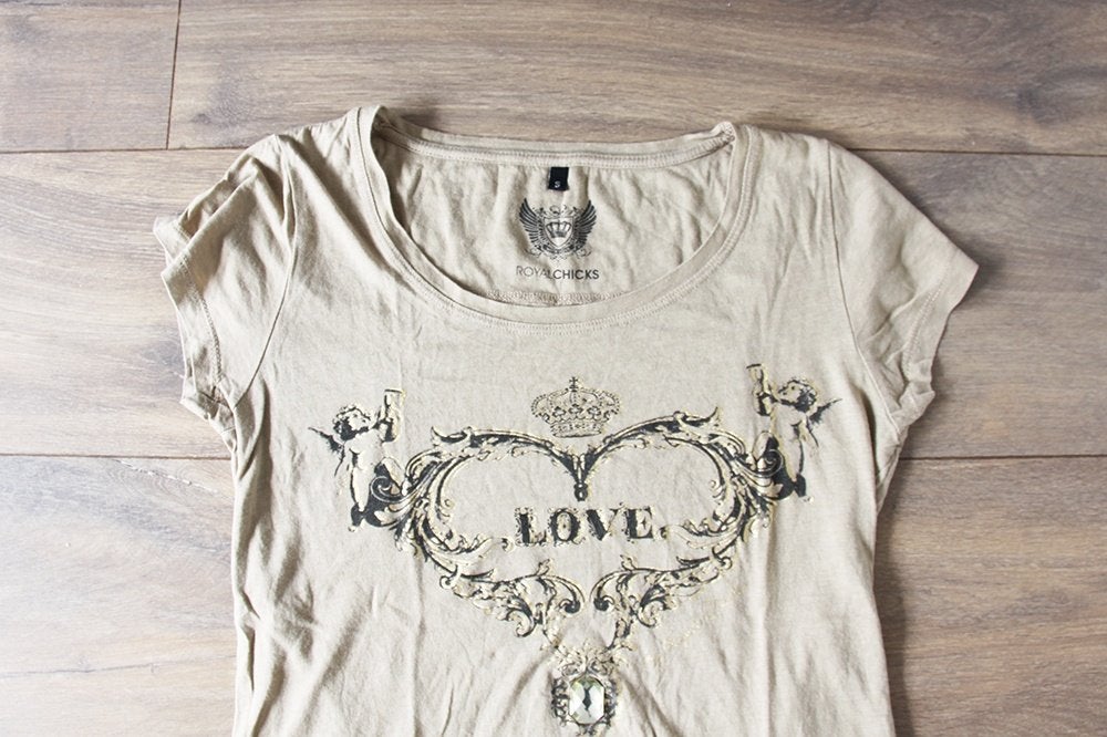 Prachtig Royal Chicks Shirtje (S) - 28 € 15,-, Overige kleuren, Ophalen of Verzenden, Zo goed als nieuw, Korte mouw