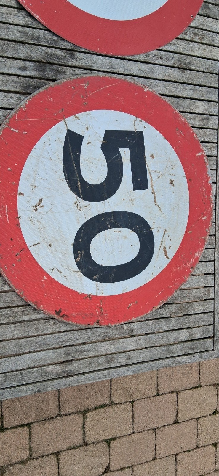 Diverse verkeersborden voor mancave/decoratie, Ophalen