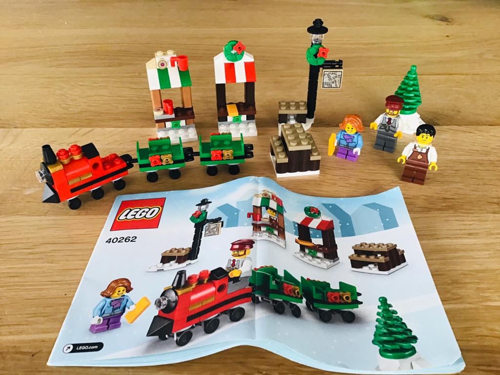 LEGO kerst 40262, Christmas train ride, compleet en ZGAN, Lego, Ophalen of Verzenden, Complete set, Ideas