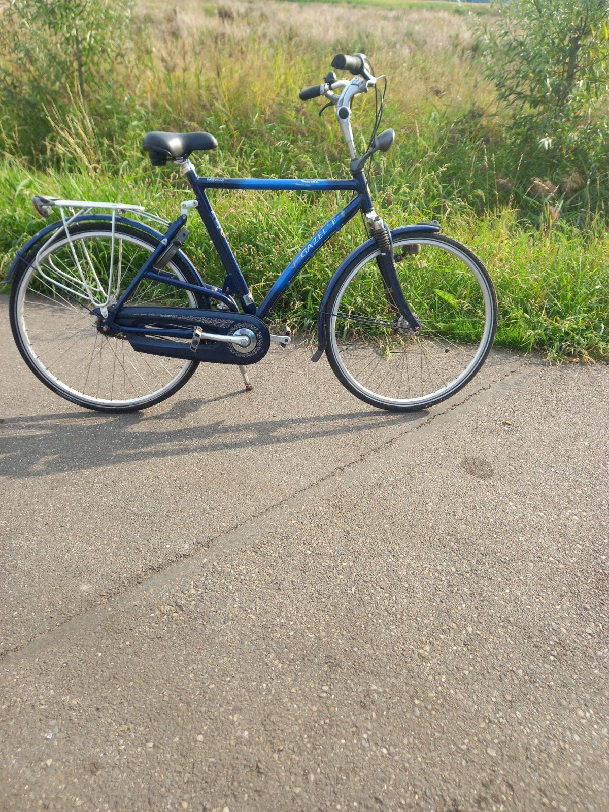 herenfiets gazelle, 57 tot 61 cm, Ophalen, Gebruikt, Gazelle