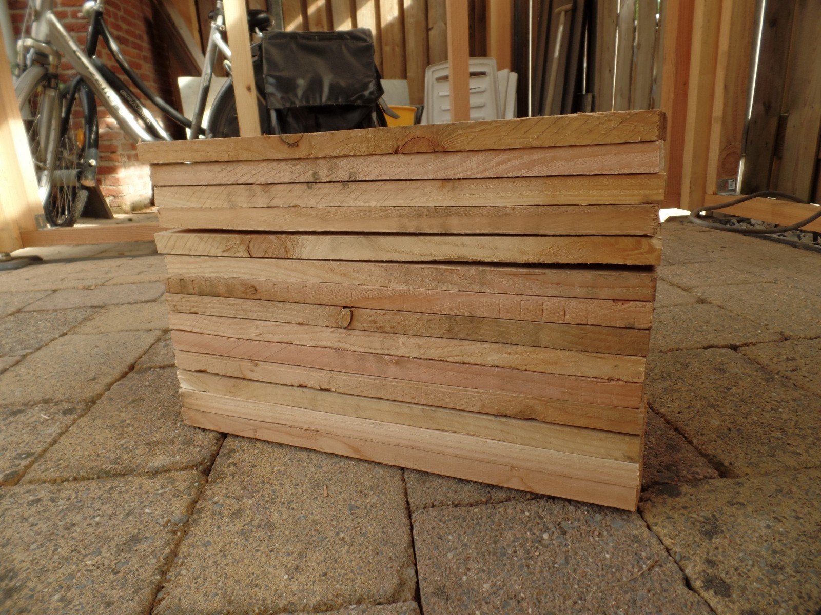 Douglas Hout 8x Ca. 50cm, 3 tot 6 m³