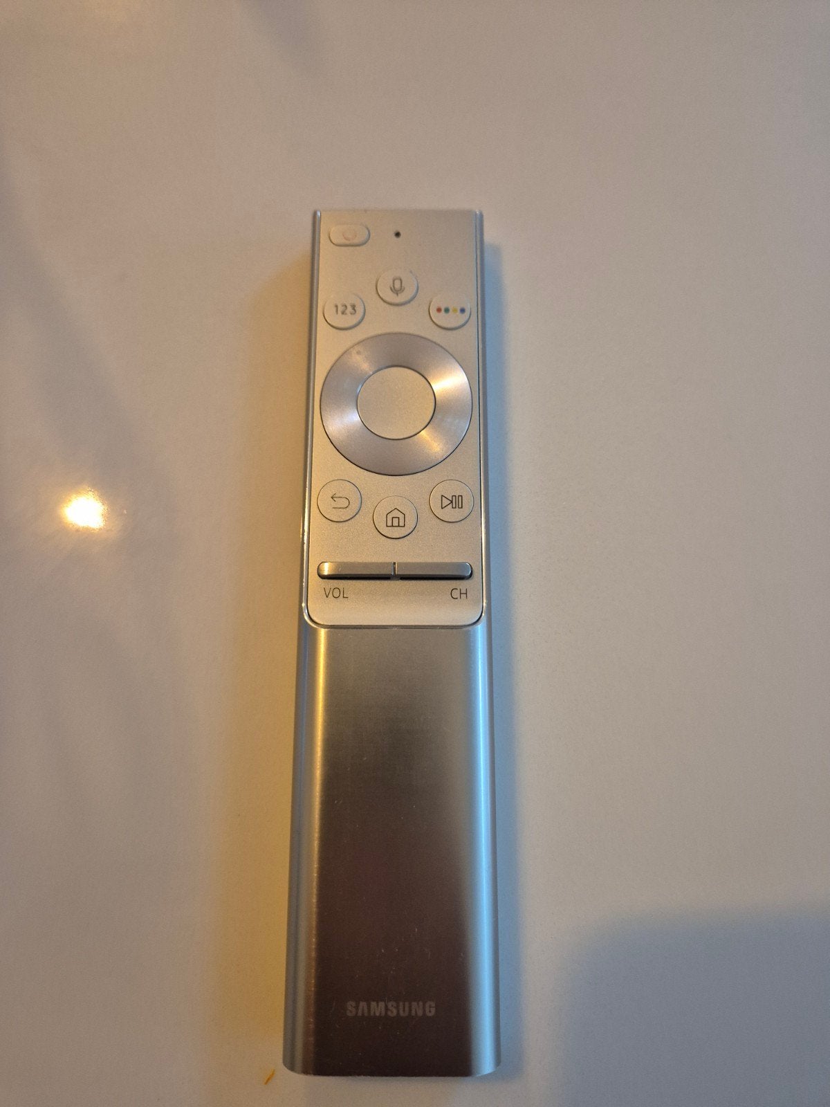 Samsung Smart TV Afstandsbediening - Zilver, Ophalen of Verzenden, Gebruikt, Origineel, Tv
