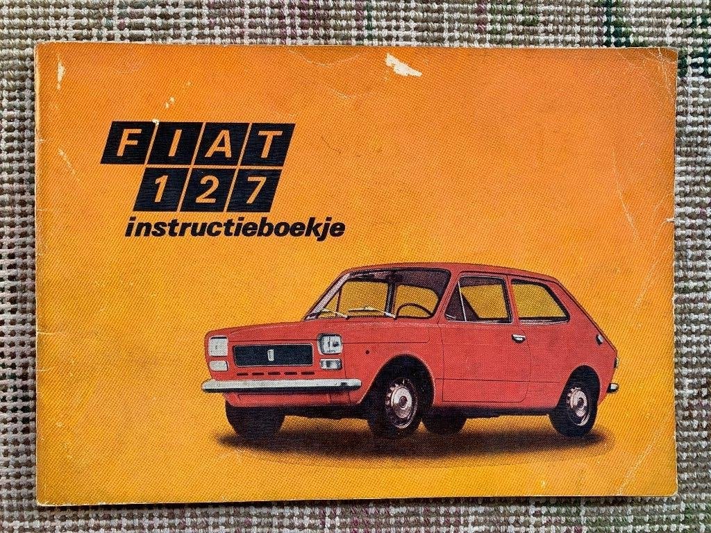 Instructieboekje Nederlands Fiat 127 1973, Auto diversen, Handleidingen en Instructieboekjes, Ophalen of Verzenden