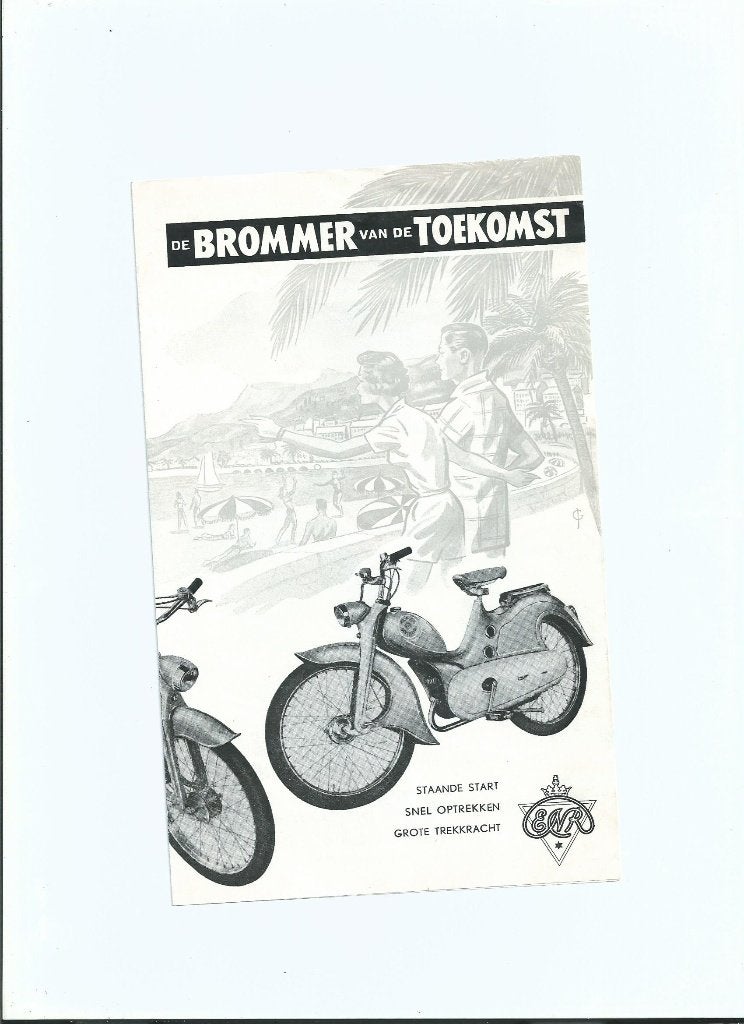 Burgers enr folder, Fietsen en Brommers, Ophalen of Verzenden, Zo goed als nieuw