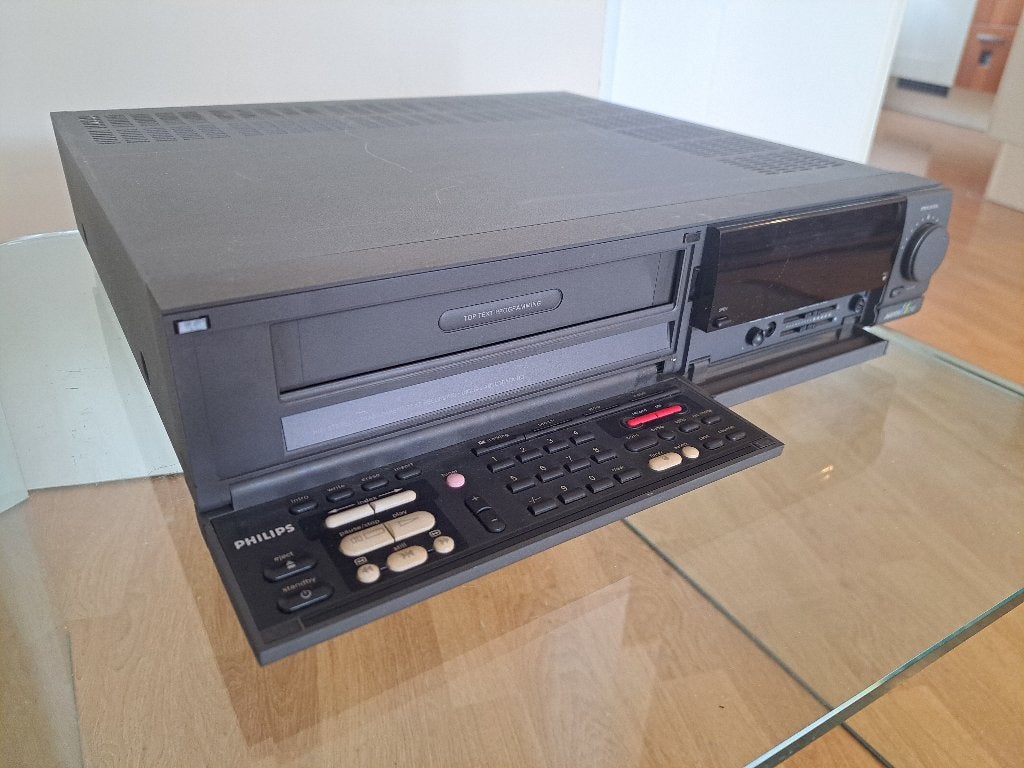 Philips VR813 Matchline S-VHS HD Video Recorder (defect), Audio, Tv en Foto, Videospelers, Ophalen of Verzenden, Gebruikt, VHS-speler of -recorder