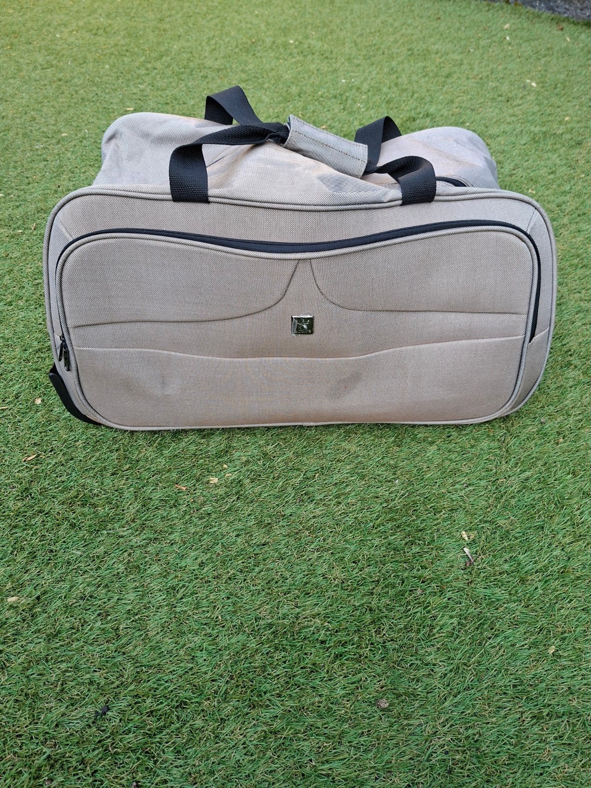 Reistas op wieltjes, 40 tot 60 cm, 30 cm of meer, Beige, Minder dan 35 cm
