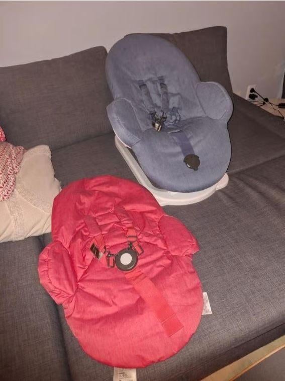 Stokke Wipper met 2x hoes, Kinderen en Baby's, Wipstoeltjes, Wipstoel, Ophalen, Overige merken, Met gordel(s) of riempje(s)