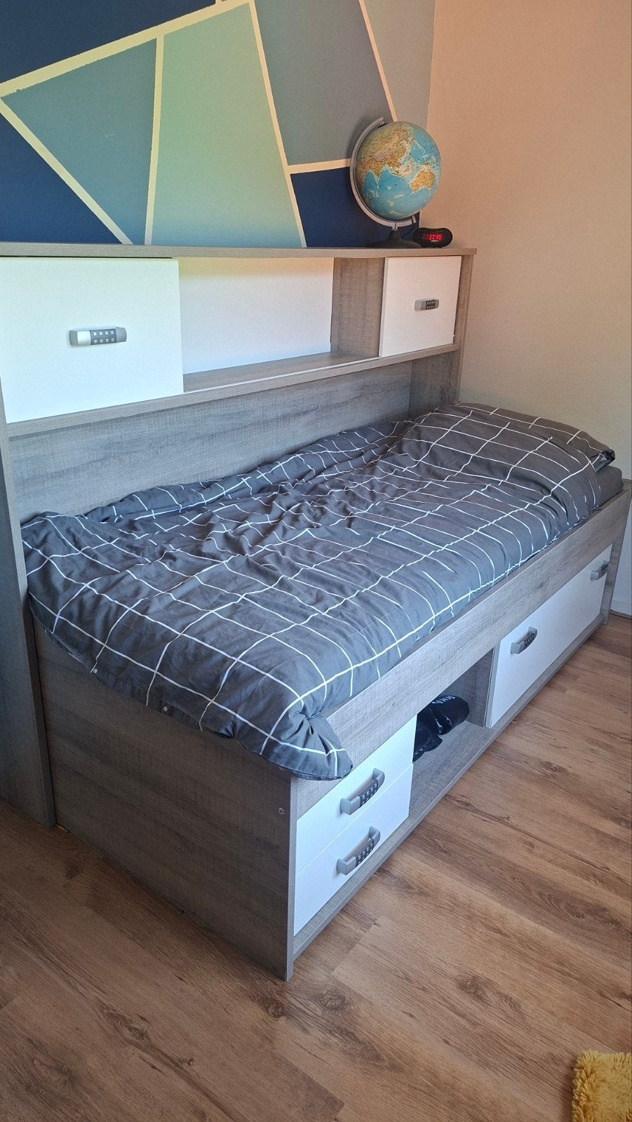 1 persoonsbed, lijn pep van beter bed. 80 euro, Ophalen, 85 tot 100 cm, Zo goed als nieuw, Matras