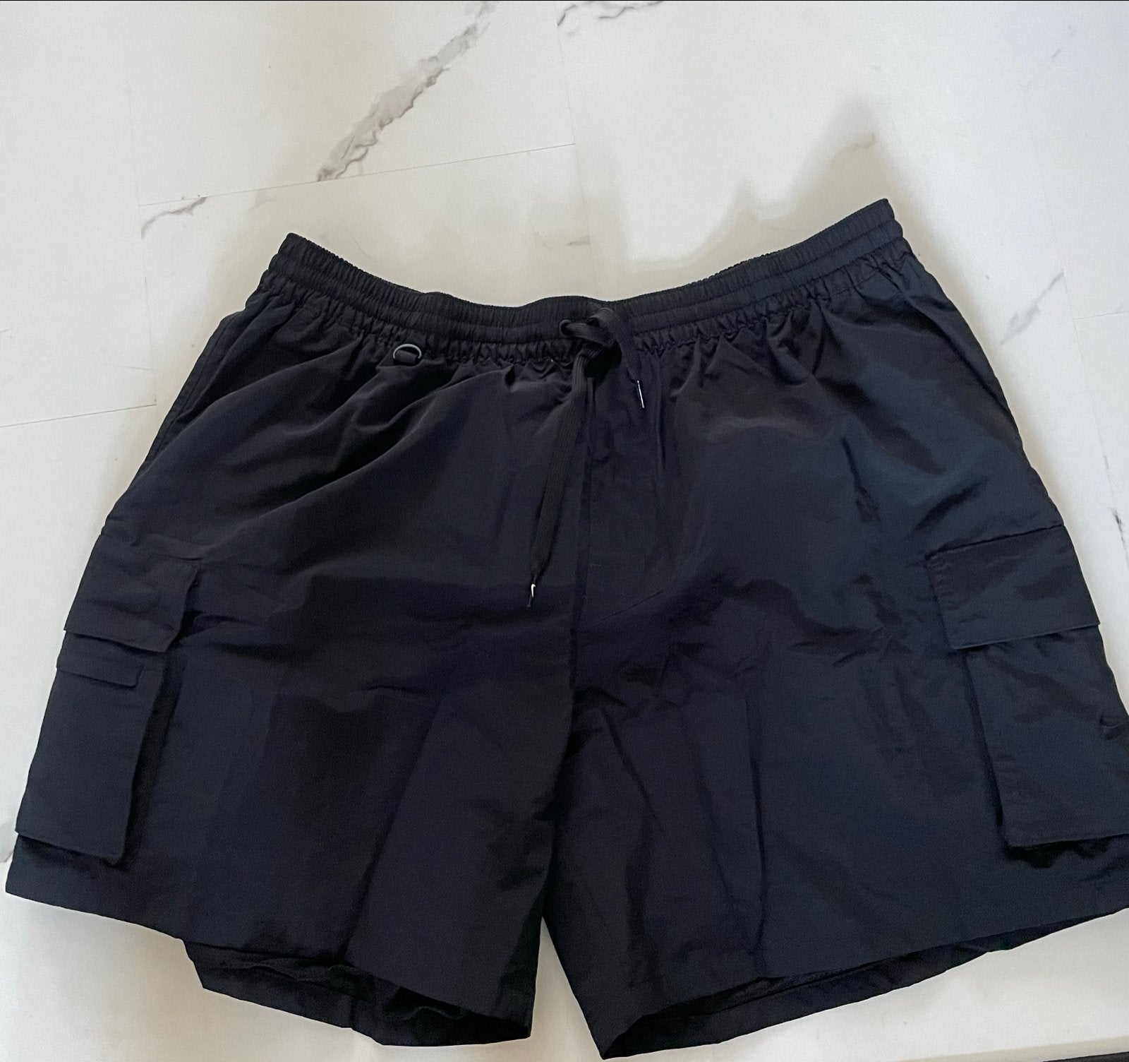 Nike Swim Cargo Zwemshort Zwart XXL, Kleding | Heren, Ophalen of Verzenden, Overige maten, Zwart, Zwemshort