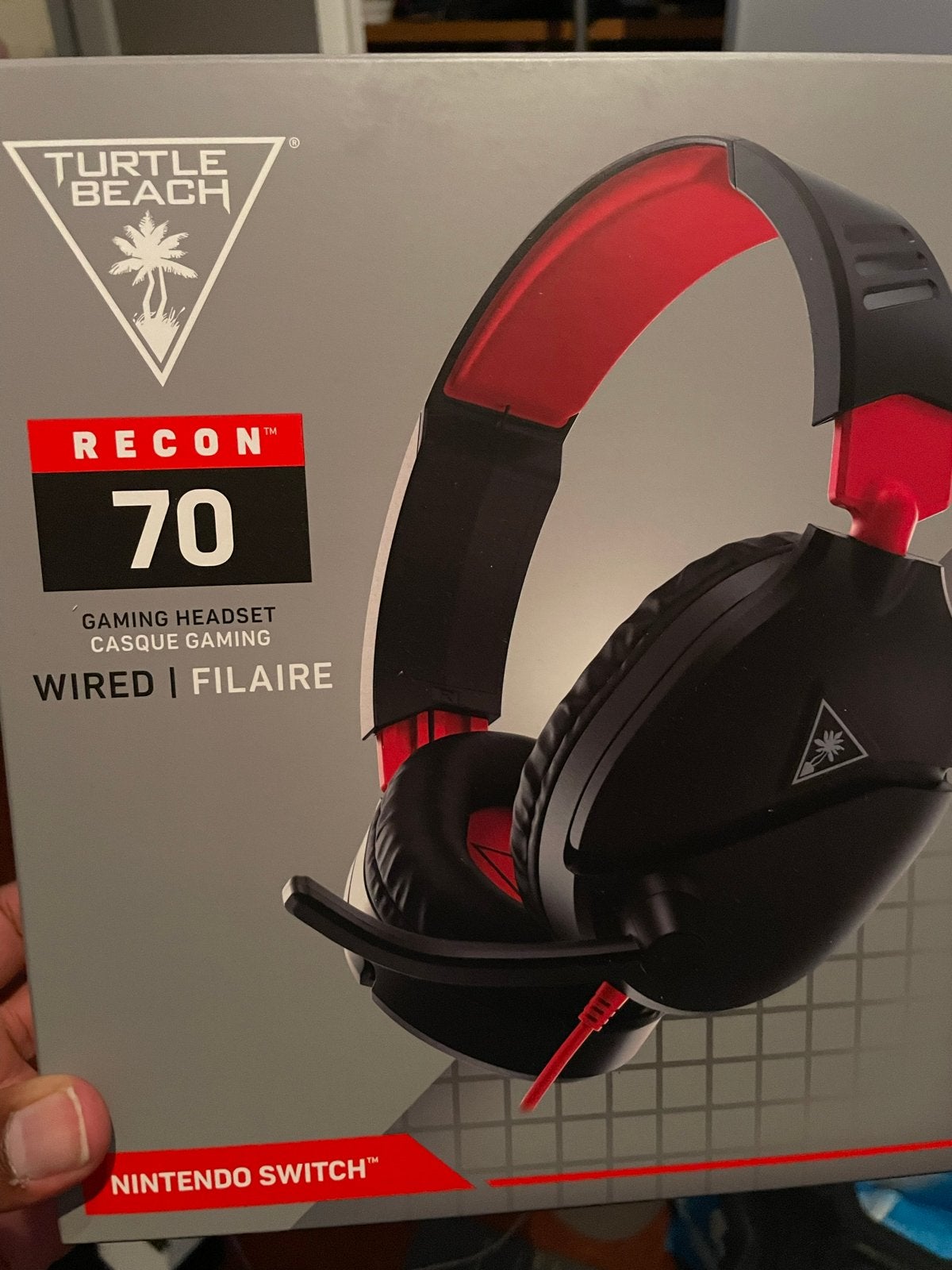 Turtle Beach Recon 70 Gaming Headset voor Nintendo Switch, Gaming, Zo goed als nieuw, Microfoon, Zwart