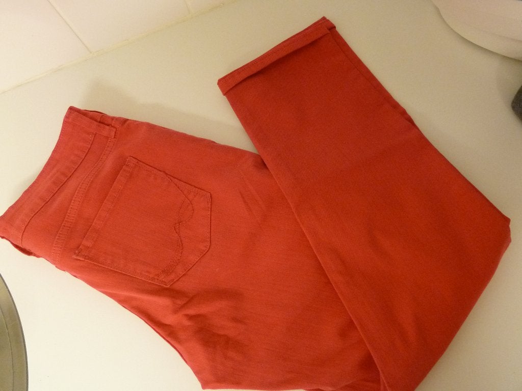 NYDJ JEANS NIEUW MAAT 34 STRETCH ROOD, Nieuw, Ophalen of Verzenden, NYDJ, Maat 34 (XS) of kleiner