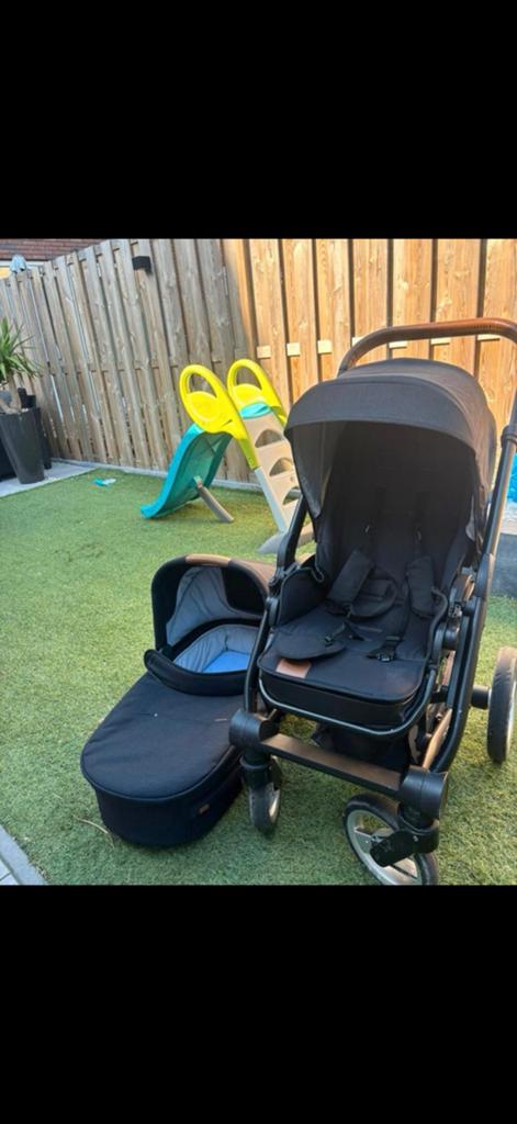 Kinderwagen, Kinderen en Baby's, Kinderwagens en Combinaties, Ophalen, Gebruikt, Combiwagen, Met reiswieg