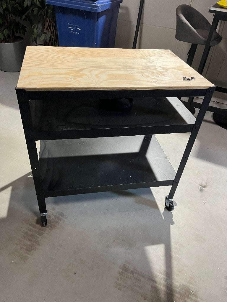 Werkbankje Ikea, Ophalen of Verzenden, Gebruikt