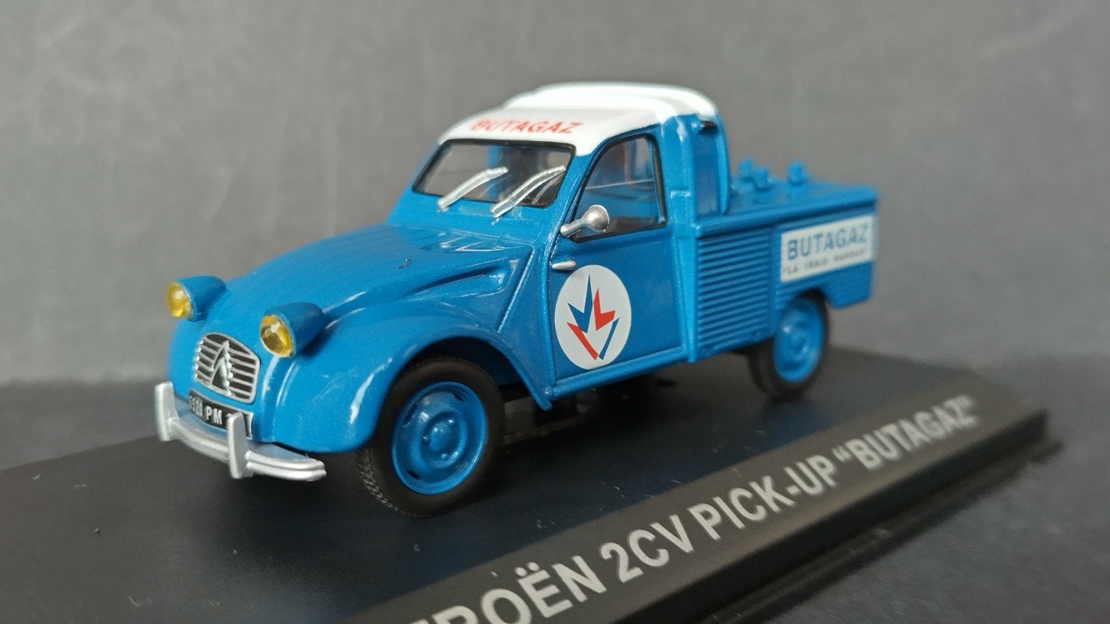Citroen 2cv Pick Up Butagaz 1:43 Altaya Pol, Overige merken, Auto, Verzenden, .