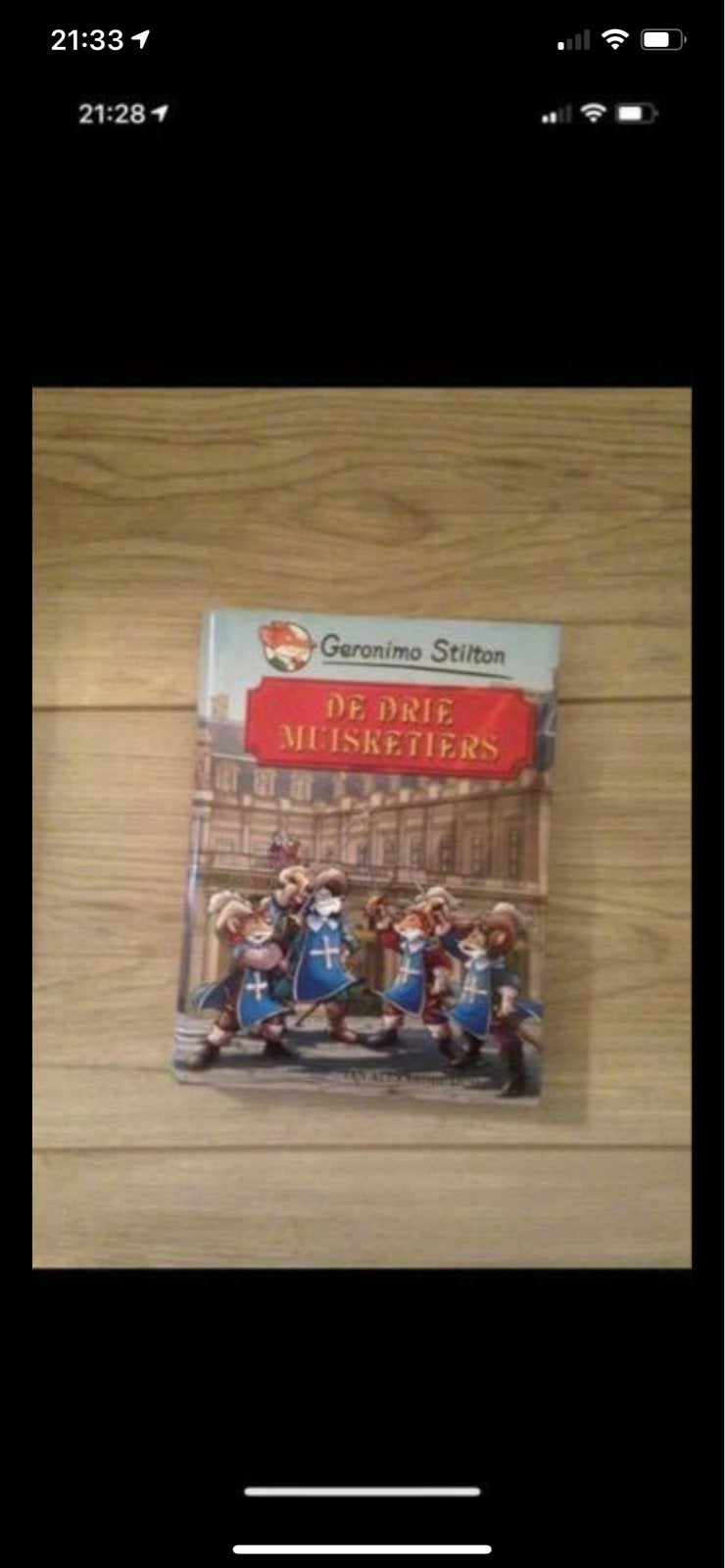 Geronimo Stilton: De Drie Musketiers, Ophalen of Verzenden, Zo goed als nieuw, Fictie algemeen