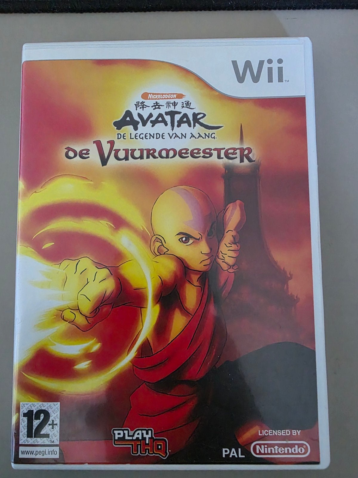 Nintendo Wii game Avatar de legende van Aang de vuurmeester, Avontuur en Actie, 1 speler, Ophalen of Verzenden, Zo goed als nieuw