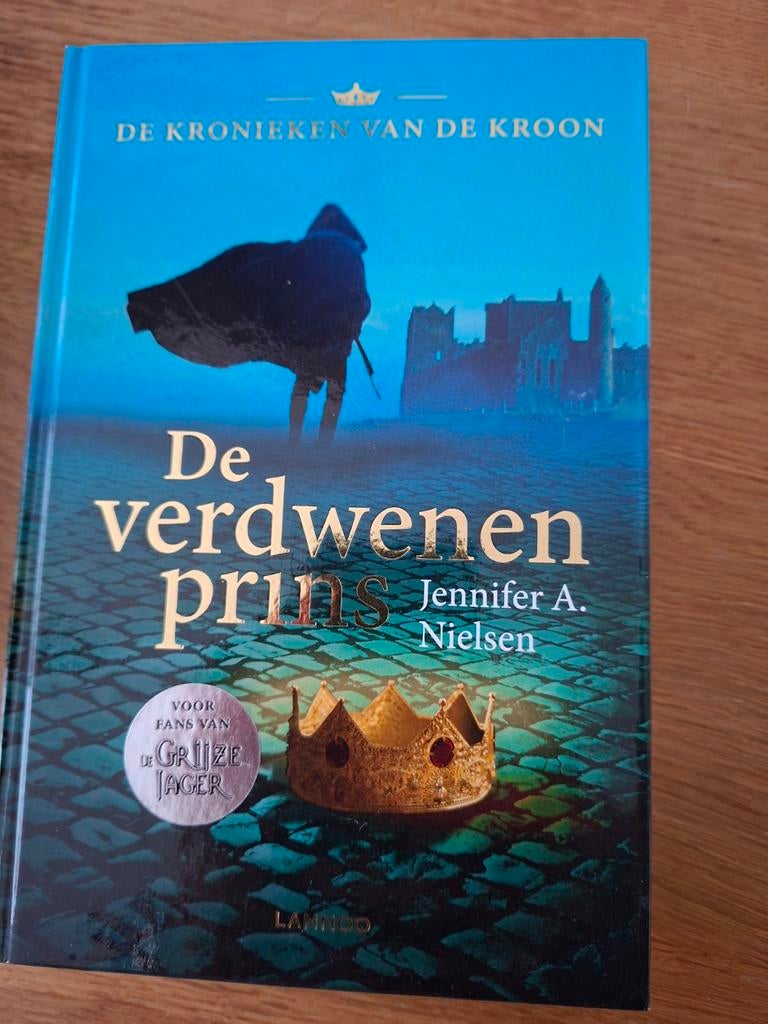 De Verdwenen Prins - Jennifer A. Nielsen (Fantasy Boek), Boeken, Avontuur en Actie, Zo goed als nieuw, Ophalen of Verzenden