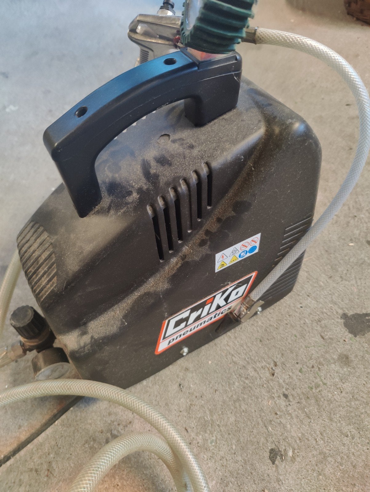 compressor, Doe-het-zelf en Verbouw, Minder dan 25 liter, Ophalen of Verzenden, Minder dan 200 liter/min