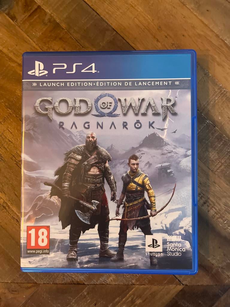 God of War Ragnarök PS4 - Launch Edition, Spelcomputers en Games, Games | Sony PlayStation 5, Avontuur en Actie, Vanaf 18 jaar