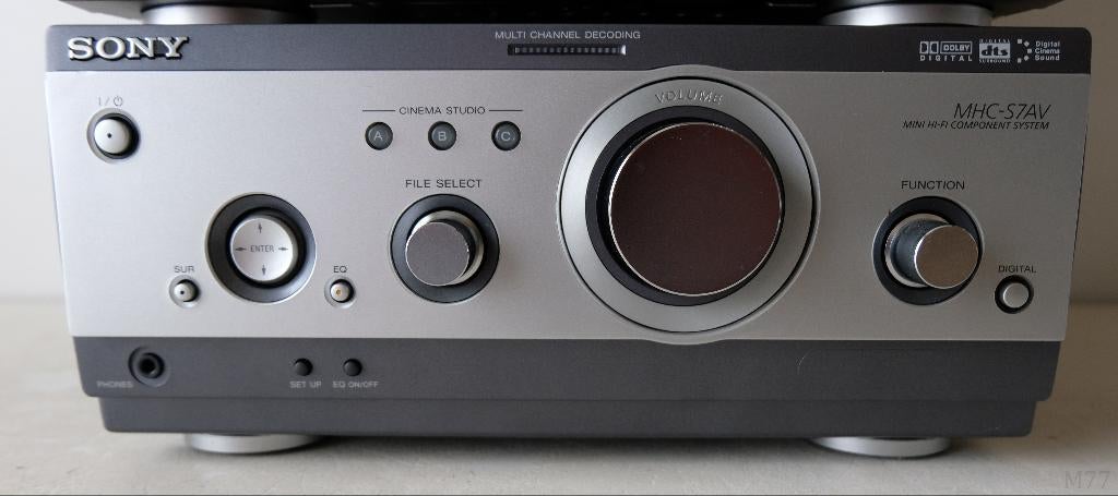 Sony MHC-S7AV Mini Hifi Component System, Audio, Tv en Foto, Stereo-sets, Ophalen of Verzenden, Gebruikt, Tuner of Radio, Sony