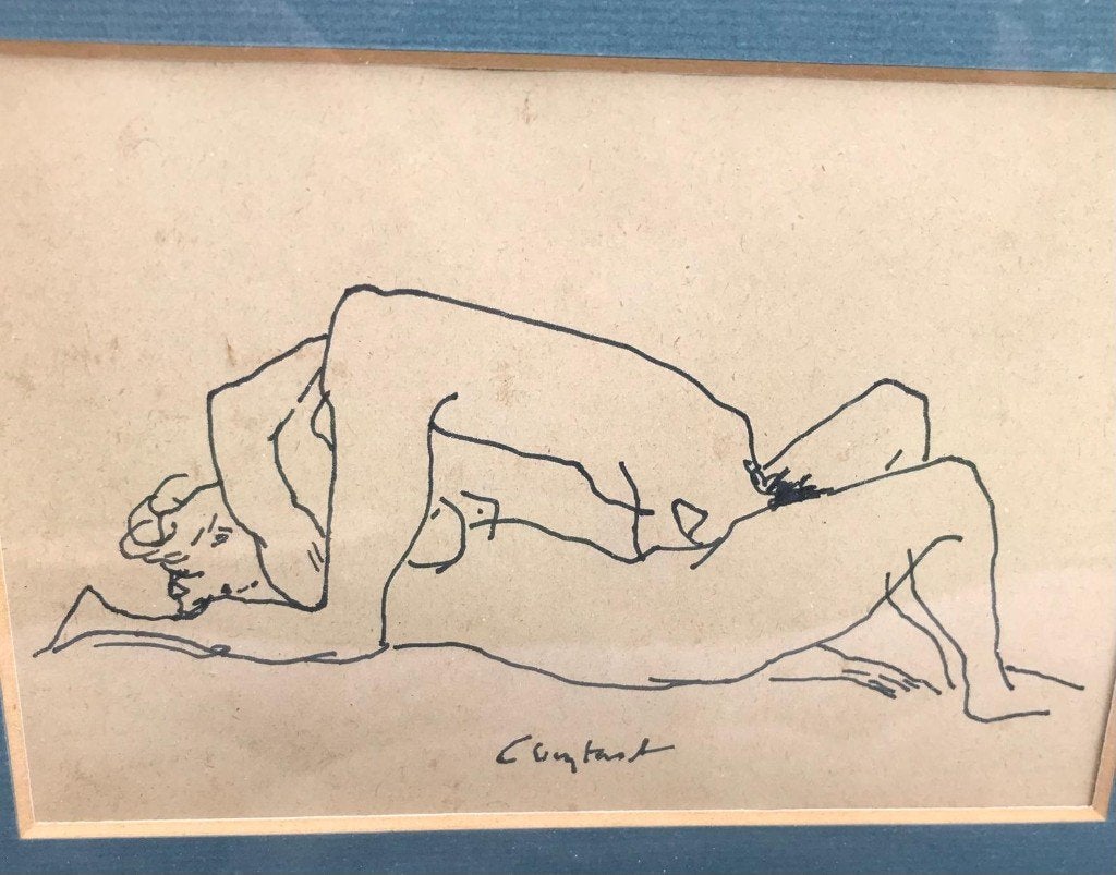 Constant Nieuwenhuijs  Cobra Groep  Erotische, Antiek en Kunst, Ophalen