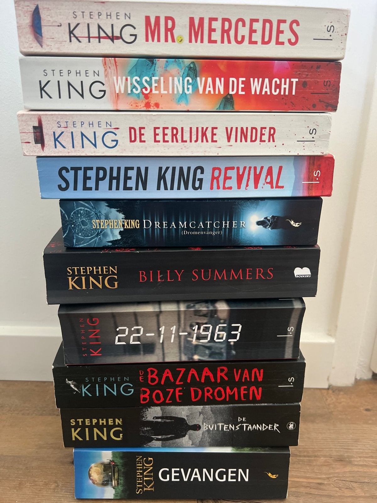 Stephen King Boekenpakket - 10 Titels, Ophalen of Verzenden, Gelezen