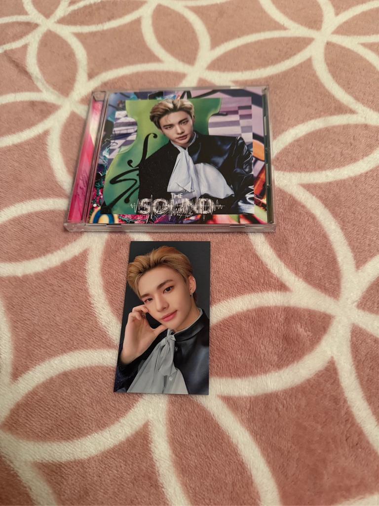 Stray Kids Sound Japan Album CD FC Fanclub Hyunjin versie, Ophalen of Verzenden, Zo goed als nieuw, Foto of Kaart