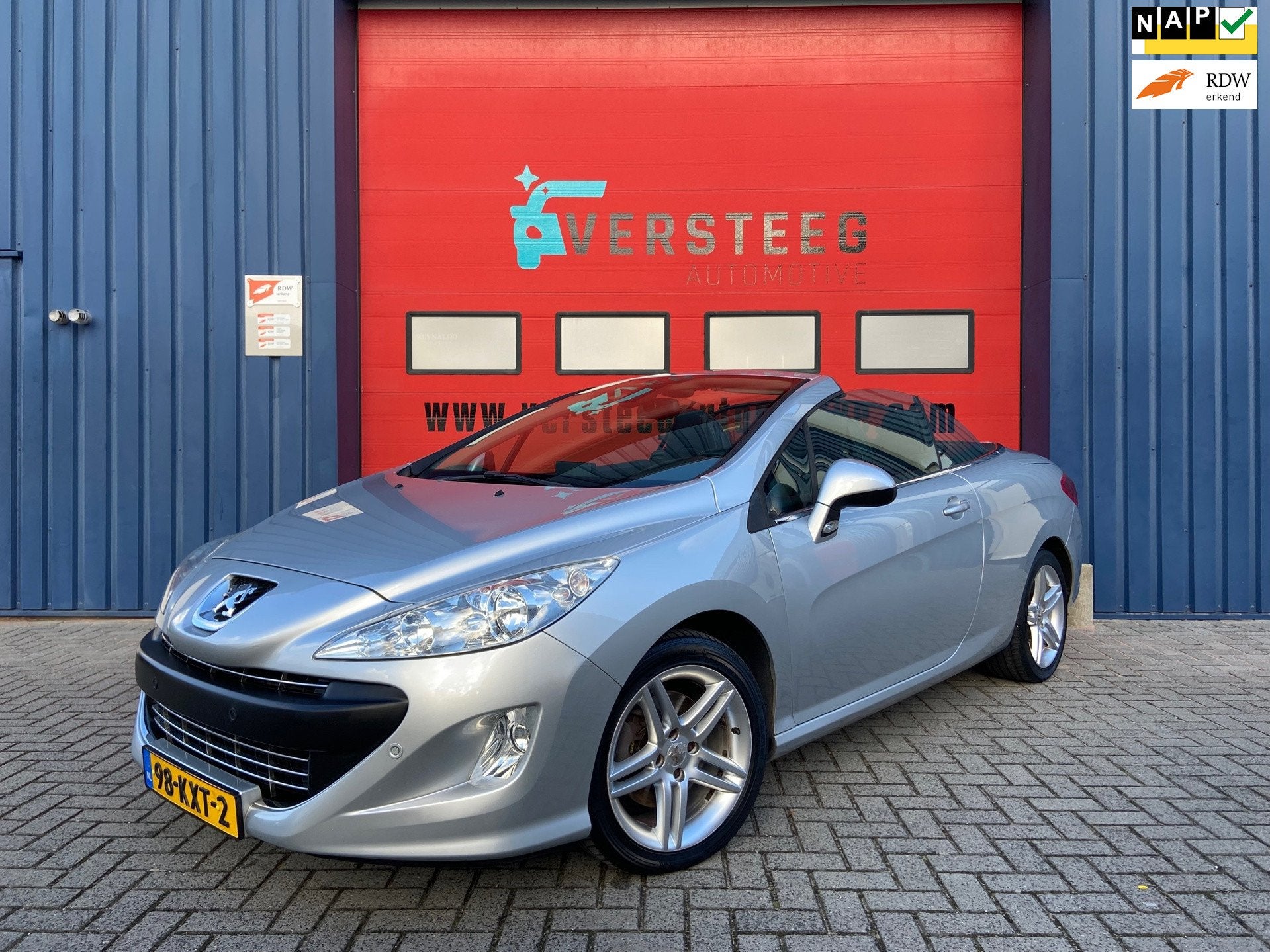 Peugeot 308 CC 1.6 THP Premiere |Cruise|PDC|Navi|Stoelverwar, Zwart, 4 cilinders, 4 stoelen, Bedrijf