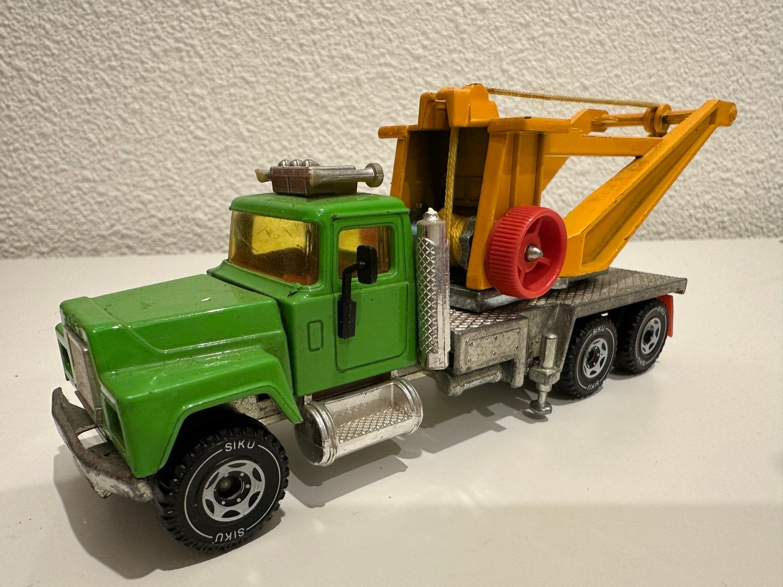 Siku Mack 2917 Kraanwagen - Gebruikt, Ophalen of Verzenden, Gebruikt, Bus of Vrachtwagen, SIKU